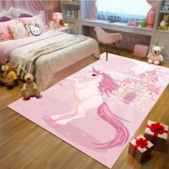 Unicorn Princess Pink Carpet