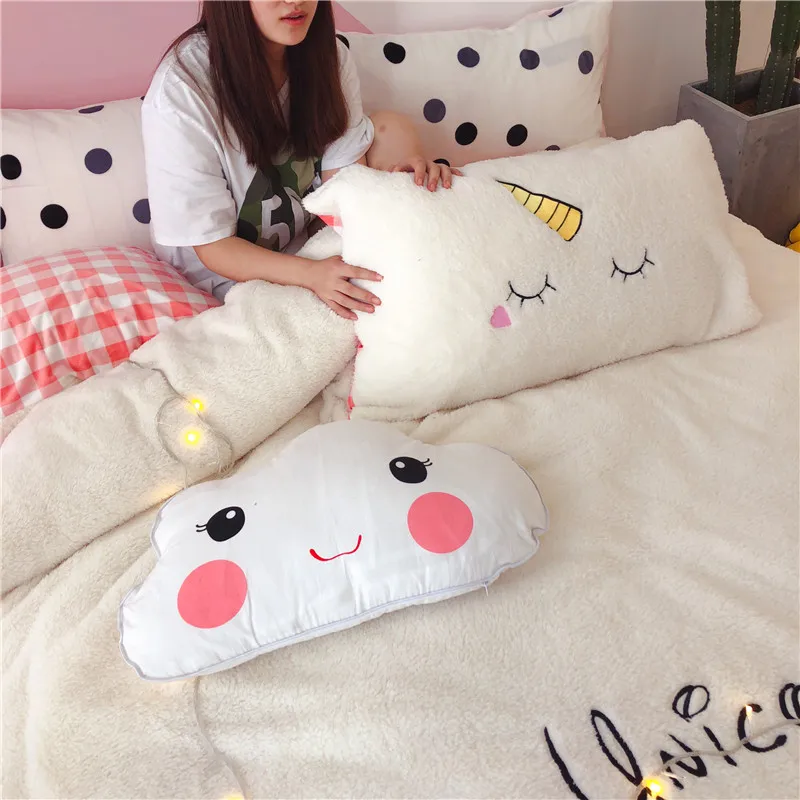 Unicorn Fleece Bedding Set 4 Unicorn Fleece Bedding Set - Image 2