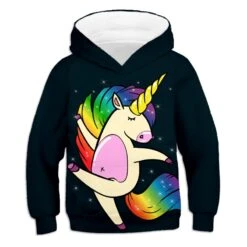 Unicorn 3D Printed Cartoon Hoodie Pullover 10 Unicorn 3D Printed Cartoon Hoodie Pullover -Unicorn Fashion Unicorn 3D Printed Cartoon Hoodie Pullover 2