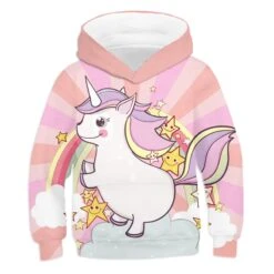 Unicorn 3D Printed Cartoon Hoodie Pullover 12 Unicorn 3D Printed Cartoon Hoodie Pullover -Unicorn Fashion Unicorn 3D Printed Cartoon Hoodie Pullover 4