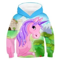 Unicorn 3D Printed Cartoon Hoodie Pullover 13 Unicorn 3D Printed Cartoon Hoodie Pullover -Unicorn Fashion Unicorn 3D Printed Cartoon Hoodie Pullover 5