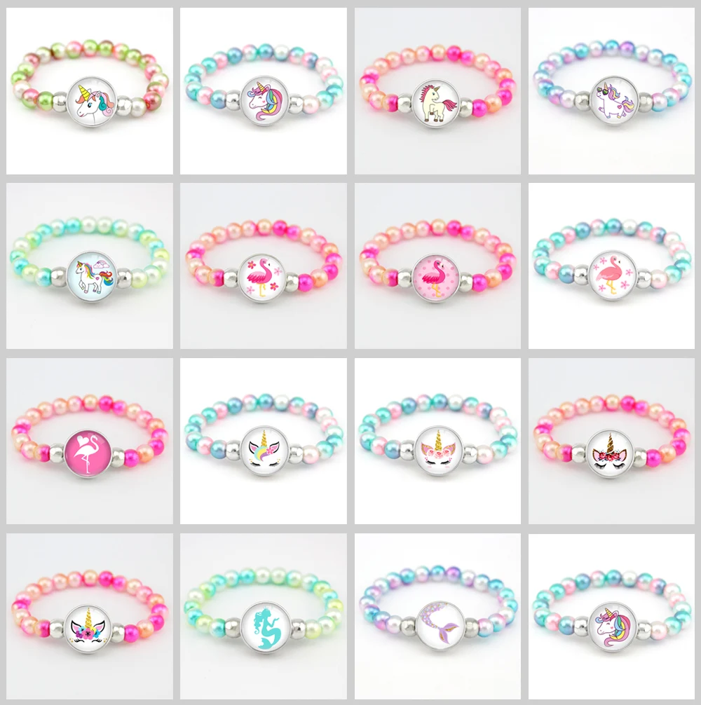 Unicorn Beads Bracelets 18mm 5 Unicorn Beads Bracelets 18mm - Image 3