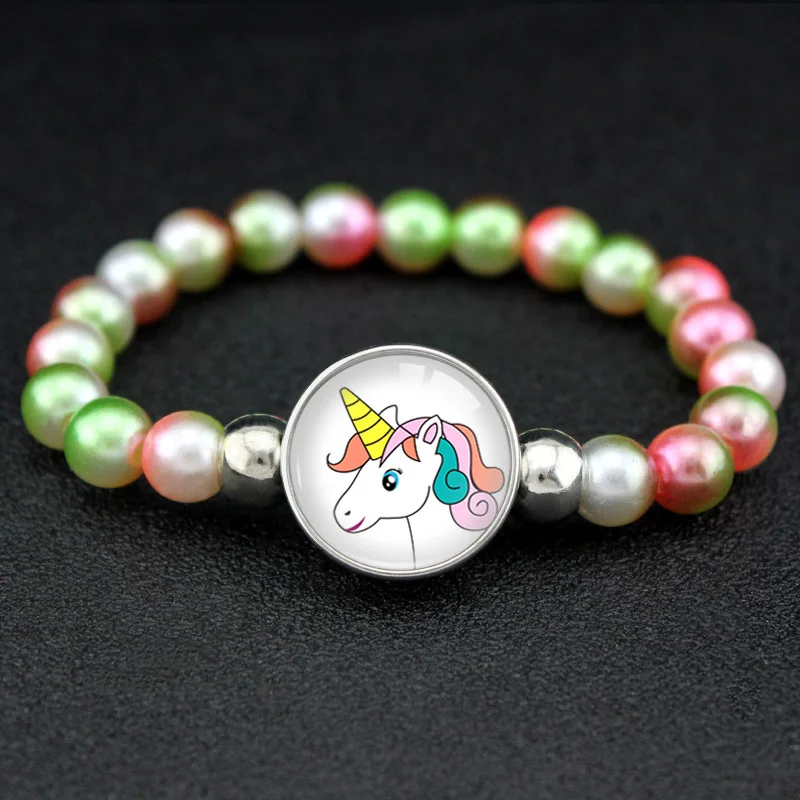 Unicorn Beads Bracelets 18mm 6 Unicorn Beads Bracelets 18mm - Image 4