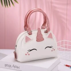[ Arrival] Unicorn Cute PU Shoulder Bag/ Hand Bag