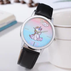 Unicorn Fashion Wrist Watch -Unicorn Fashion Unicorn Fashion Sheep Women Wrist Watch 2018 New Leather Student Hand Quartz Watch Female Clock Watches 4