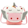 Soft Plush Unicorn Messenger Bag -Unicorn Fashion Unicorn Flap Bag For Baby Girls Boys Soft Plush Cartoon Schoolbag Kids Shoulder Bags Children Messenger