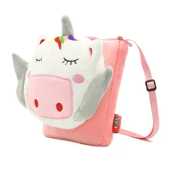 Soft Plush Unicorn Messenger Bag -Unicorn Fashion Unicorn Flap Bag For Baby Girls Boys Soft Plush Cartoon Schoolbag Kids Shoulder Bags Children Messenger 2