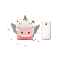 Soft Plush Unicorn Messenger Bag -Unicorn Fashion Unicorn Flap Bag For Baby Girls Boys Soft Plush Cartoon Schoolbag Kids Shoulder Bags Children Messenger 5