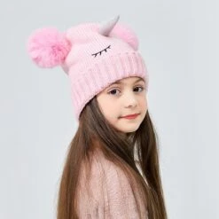 Unicorn Fluffy Winter Beanies Hat