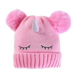 Unicorn Fluffy Winter Beanies Hat -Unicorn Fashion Unicorn Fluffy Winter Beanies Hat 4