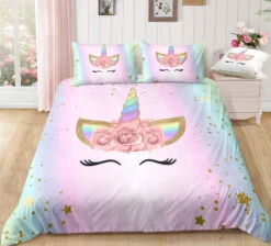 Unicorn Lash Bedding Set