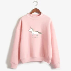 Unicorn Long Sleeve Fleece Sweatshirts