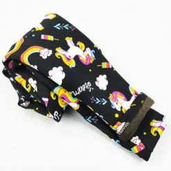 Thick Fleece Lined Unicorn Legging
