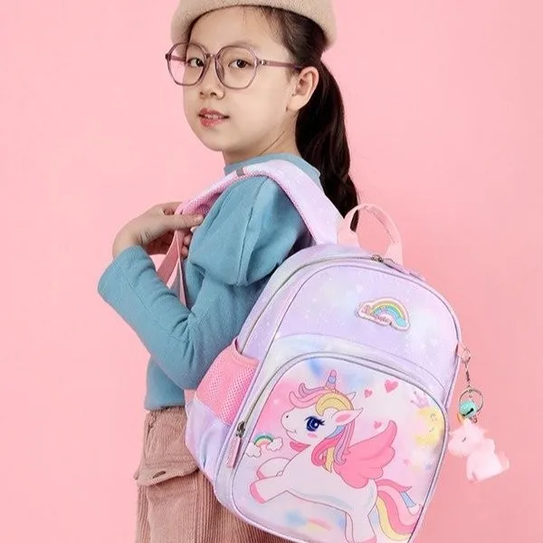 Unicorn Pink Rainbow Schoolbag For Girls 7 Unicorn Pink Rainbow Schoolbag For Girls - Image 5