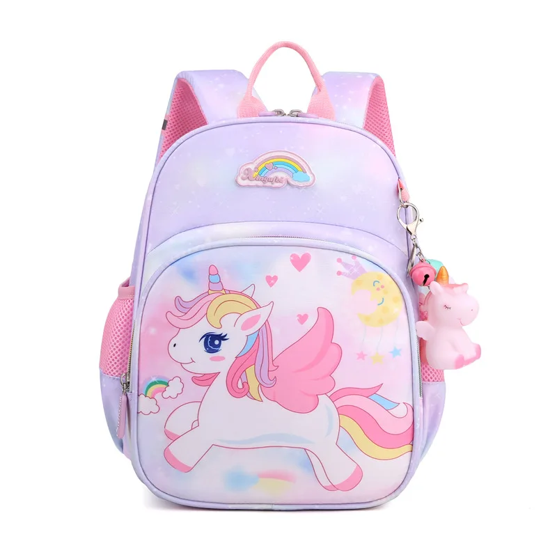 Unicorn Pink Rainbow Schoolbag For Girls 4 Unicorn Pink Rainbow Schoolbag For Girls - Image 2
