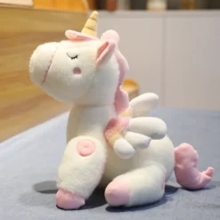 Unicorn Creative Plush Toy 11 Unicorn Creative Plush Toy -Unicorn Fashion Unicorn Plush Toy Creative Pink White Stuffed Animal 360 Degree Movable Joint Rainbow Horse Doll for 3
