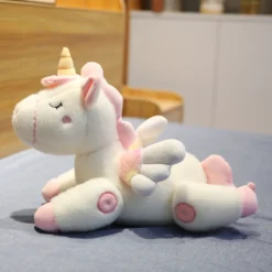 Unicorn Creative Plush Toy 12 Unicorn Creative Plush Toy -Unicorn Fashion Unicorn Plush Toy Creative Pink White Stuffed Animal 360 Degree Movable Joint Rainbow Horse Doll for 4