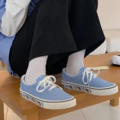 Unicorn Canvas Women Sneakers -Unicorn Fashion Unicorn canvas shoes female flats 2019 summer Korean ulzzang girls low to skate shoes women sneakers 3