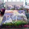 Unicorn In Wonderland Bedding Set -Unicorn Fashion Unicorn in Wonderland Bedding Set