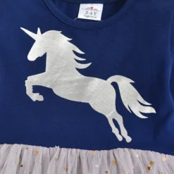 Unicorn Sequined Kids Tutu Dress 9 Unicorn Sequined Kids Tutu Dress -Unicorn Fashion VIKITA Brand Girls Unicorn Dress Girls Sequined Vestidos Kids Party Casual Tutu Dress Children Licorne Autumn