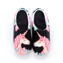Unicorn Soft Foam Woman Slippers -Unicorn Fashion Women Shoes Autumn Winter House Slippers Cute Unicorn Non slip Soft Memory Foam Home Slippers Indoor 5