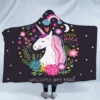 Unicorn Are Real Hooded Blanket -Unicorn Fashion download 58
