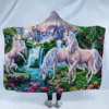 Unicorn Paradise Hooded Blanket -Unicorn Fashion download 65