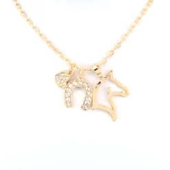 Unicorn Three Pendant Necklaces