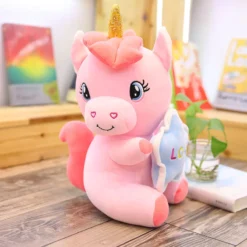 Lucky Star Unicorn Plush Toys -Unicorn Fashion new arrival lucky star unicorn plush toys cute rainbow horse soft doll stuffed animal for children 4