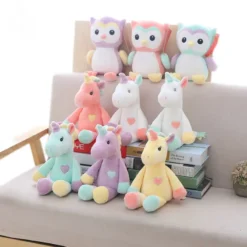 Plush Stuffed Rainbow Unicorn Toy