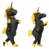 Black Inflatable Unicorn Costume -Unicorn Fashion unicorn bed
