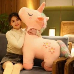 Giant Super Soft Unicorn Plush Toy -Unicorn Fashion unicornbae.my 52355822 2422422127782444 1399932931214253184 n